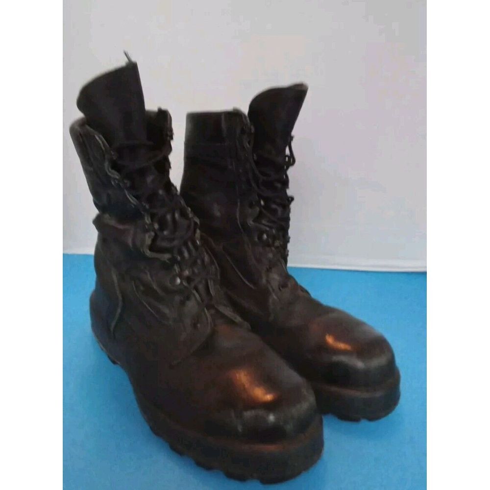 Vibram‎ McRae Men's Steel Toe Military Boots Black Size 8W